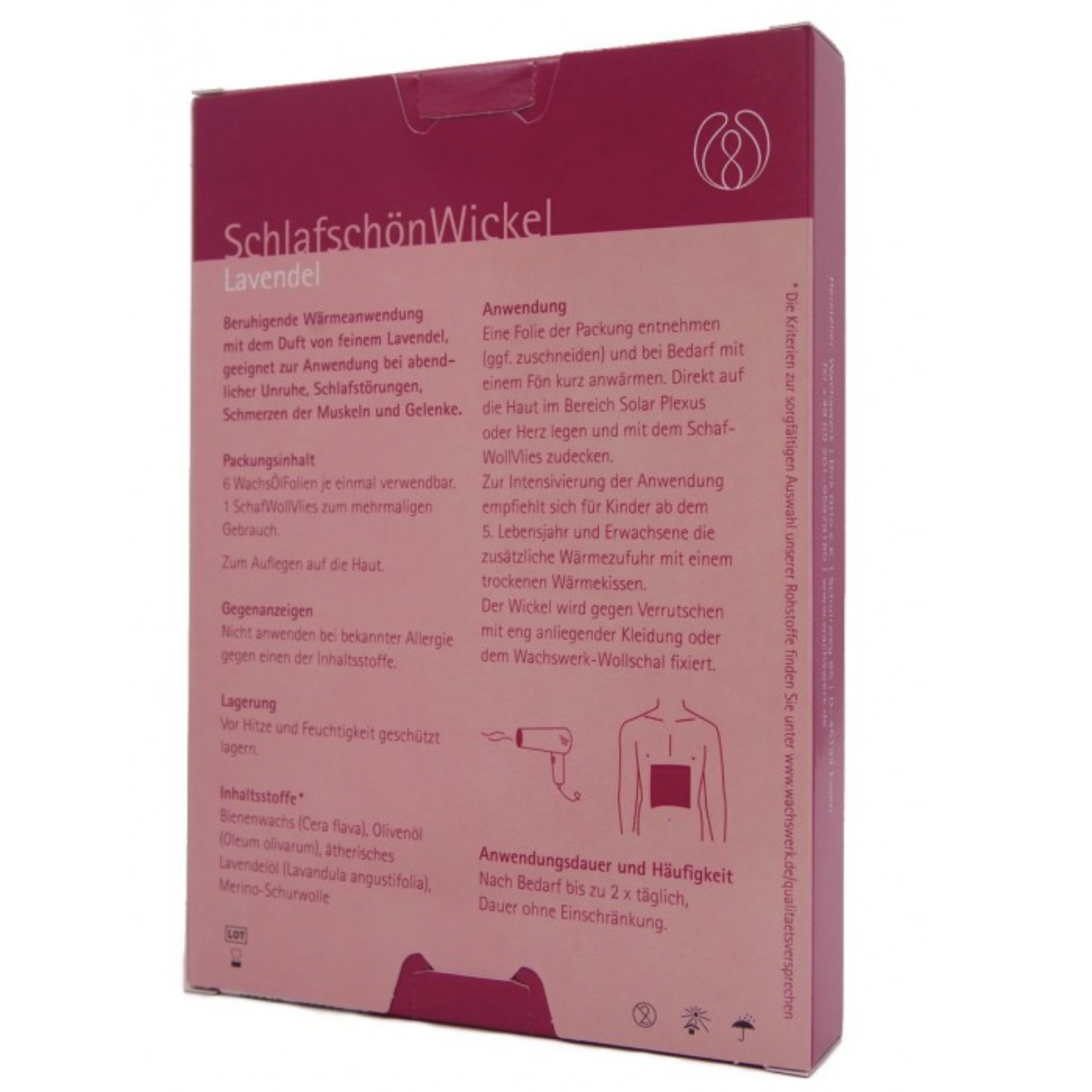 Anwendung Wachswickel