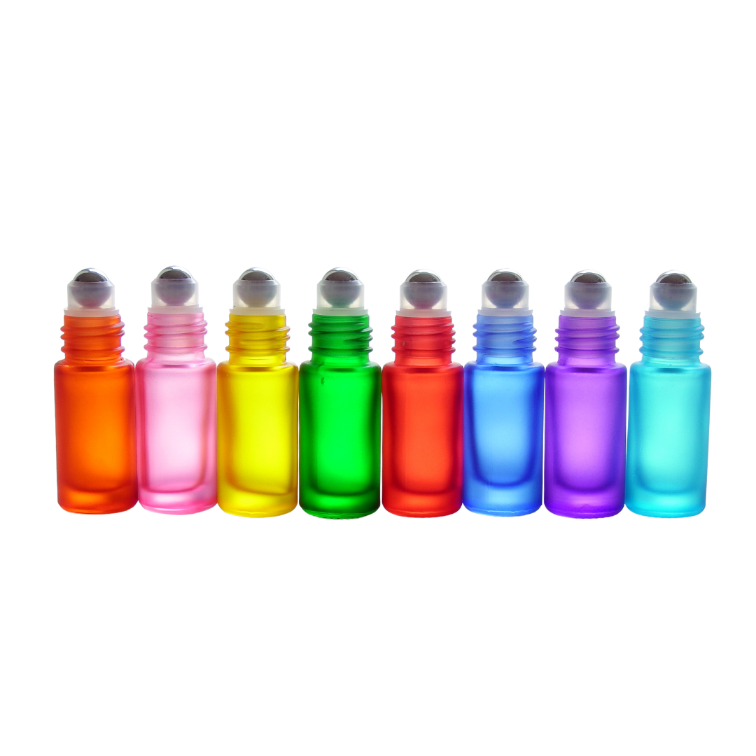 5ml Glas Roll Ons Regenbogen ViVere Aromapflege