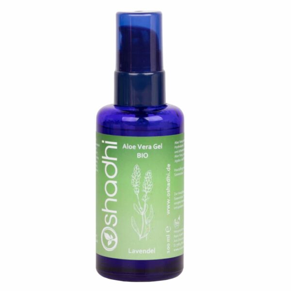 Aloe Vera Gel bio Lavendel von Oshadi im ViVere Shop
