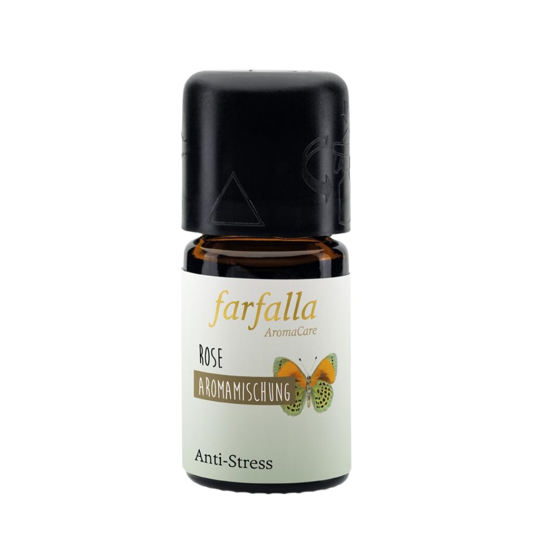 Anti Stress - Rose - Duftmischung - Farfalla - ViVere Aromapflege