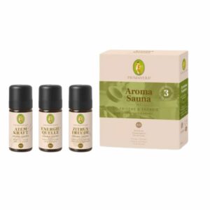 Set Aroma Sauna Frische und Energie Primavera - ViVere Aromapflege