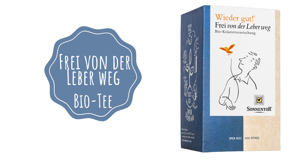 Frei von der Leber weg® Tee ViVere Aromapflege