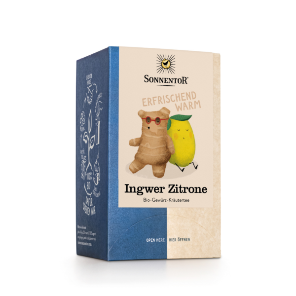 Sonnentor Tee Ingwer Zitrone ViVere Aromapflege