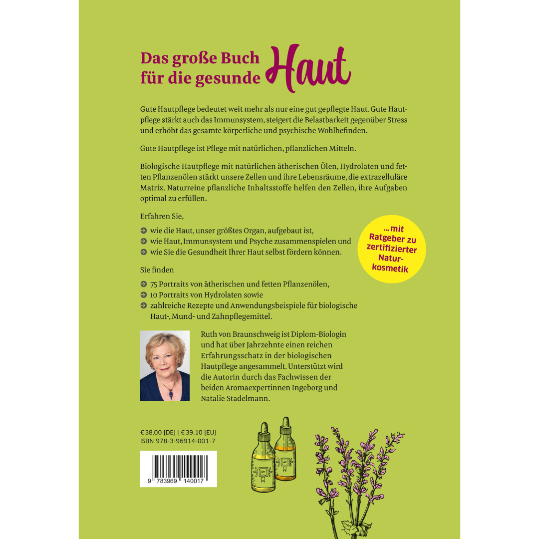 Buch Gesunde Haut Ruth V Braunschweig ViVere Aromapflege